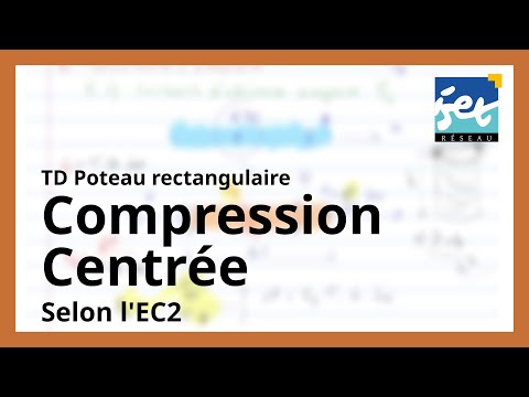 Calcul d'un poteau BA de section rectangulaire selon l'Eurocode 2