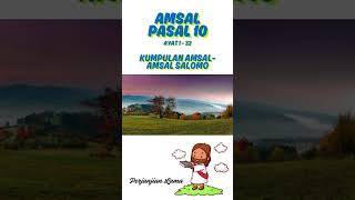 Download lagu Kumpulan Amsal-amsal Salomo mp3