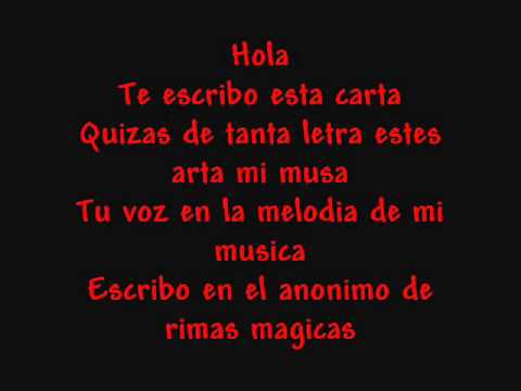 ZonaLetras - 3 Segundos - Musa Inspiradora (Con Letra)