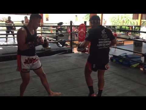 Mr. Ryan training at Tiger Muay Thai & MMA
