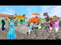 Villagers Loot Under Construction Road Lalchi Sarpanch Hindi Kahani Hindi Moral Stories Comedy Video