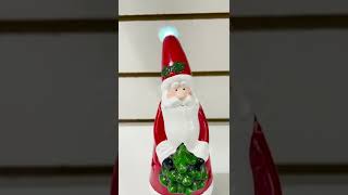 Video de Figura Papa Noel con Luz