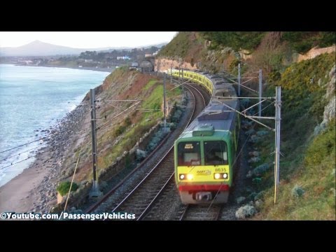 DART Train number 8635 - Killiney, Northbound