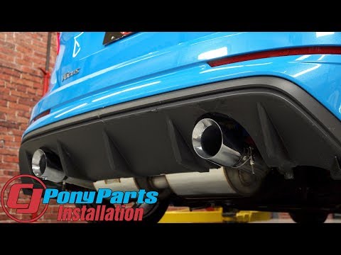 Focus RS AWE Cat-Back Exhaust Touring Edition SS 3