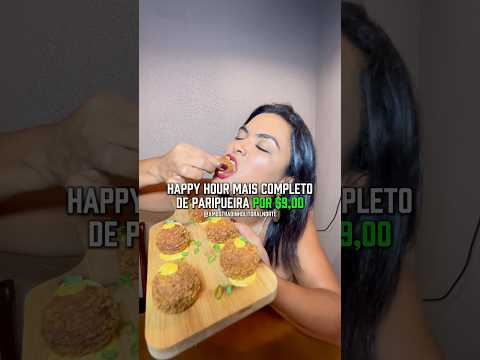 PETISCOS POR R$9,00 EM PARIPUEIRA - ALAGOAS