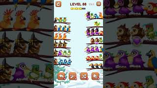 Bird Sort 2: Color Puzzle Level 88 #games #gaming #gameplay