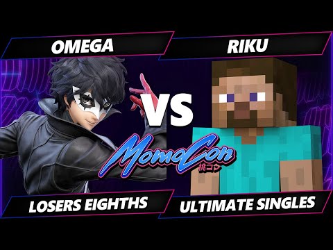 MomoCon 2024 TOP 8 - omega (Joker) Vs. Riku (Steve) Smash Ultimate - SSBU