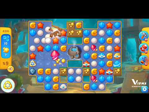 Fishdom. 4314 level no boosters and diamonds