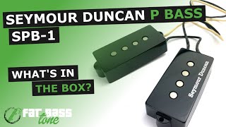 Video thumbnail for Seymour Duncan SPB-1 Precision Bass® Pickup: What’s In The Box (A Close-Up Look) by Fat Bass Tone