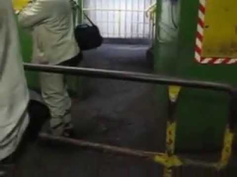 Henk ondergronds in de Zeche Friedrich Heinrich