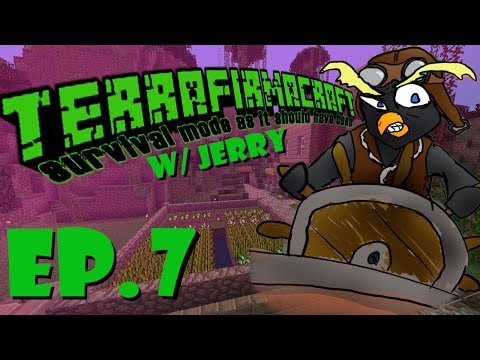 TerraFirmaCraft Introduction w/ Jerry - Episode 7 - Pigs, Querns and Ingot Welding