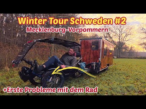 Winter Tour Sweden #2/Travel bike is acting up + Dear hunters