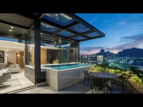 W04.753 - Cobertura duplex de alto padrão com vista da Lagoa