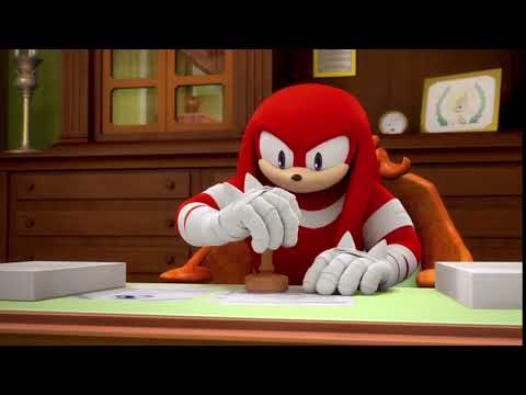 Meme Approved Knuckles but he stamped too hard
