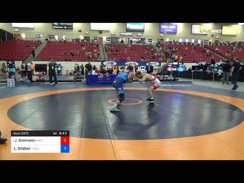 2018 Marine Corps US Open/Senior Men's Freestyle 65 Con 4 - John Simmons (NYAC) Vs. Logan Stieber