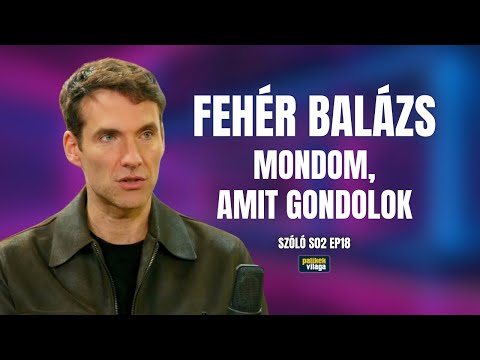 FEHÉR BALÁZS: MONDOM, AMIT GONDOLOK | Szóló - Dombovári Vanda | Palikék világa