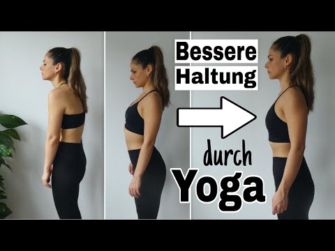 Haltung verbessern Gerader Rücken Yoga gegen Hohlkreuz & Rückenschmerzen | Körperhaltung trainiern