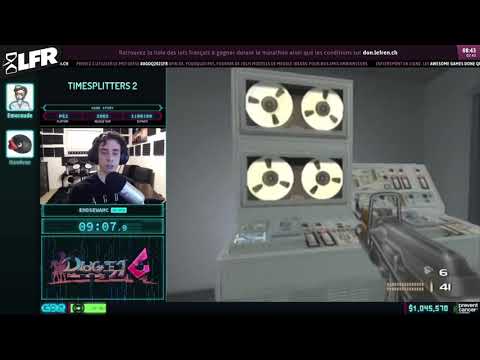 TimeSplitters 2 en 1:03:37 (Hard Story) [AGDQ2021]