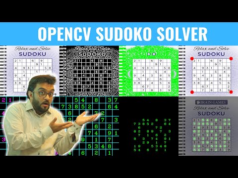 OpenCV Sudoku Solver Step by Step