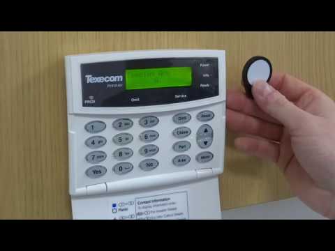 How To: Use a Texecom Premier Alarm (Arm/Disarm, Part-Set, Proximity Tags, Reset Panel, Change Code)