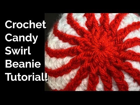 Candy Swirl Hat Crochet Tutorial!