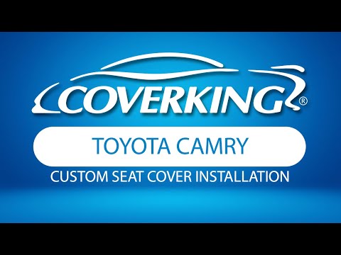 How to Install 2015-2017 Toyota Camry Custom Seat Covers | COVERKING®