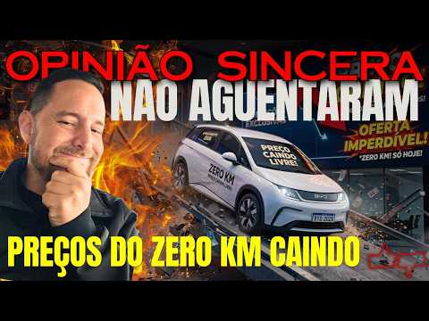 Montadoras NÃO AGUENTARAM! Preço do carro zero km CAI pela primeira vez. Quais as melhores OFERTAS?