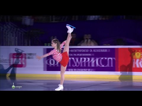 Julia Lipnitskaia EX 2015  Russian Nationals | Липницкая Показательные Чемпионат России