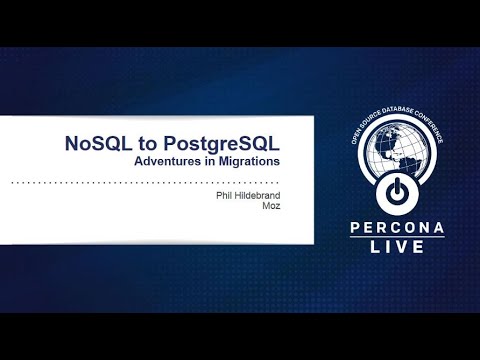 NoSQL to PostgreSQL - Adventures in Migrations - PostgreSQL Tutorial