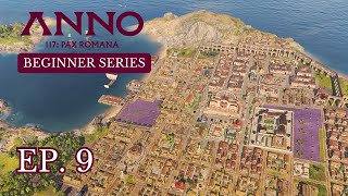 AQUEDUCT FARM IRRIGATION! - Anno 117 Beginner Playthrough - Ep.9