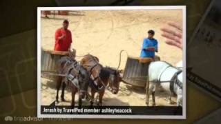 preview picture of video 'Jerash and Ajloun Castle Ashleyheacock's photos around Jerash, Jordan (jordan muslim castles)'