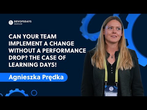 DevOpsDays Warsaw 2024: Agnieszka Prędka - The Case of Learning Days!