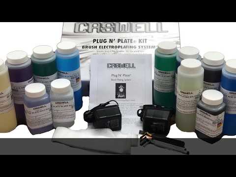 Caswell Plug N' Plate® Brush Plating Kits