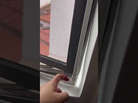 Windows magnetic mosquito and insect net. #mosquitonet