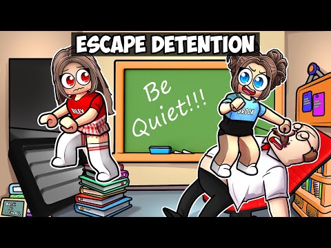 Brook und Riley ENTKOMMEN DEM NACHSITZEN in ROBLOX!!