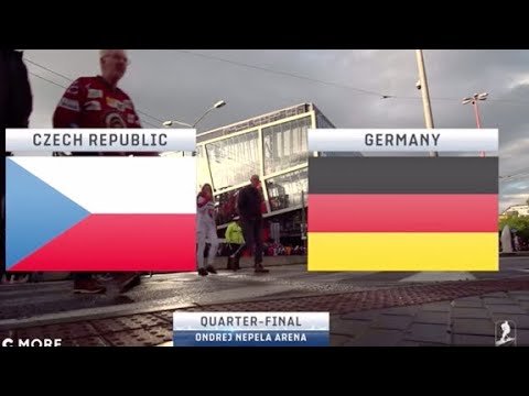 Tsekki - Saksa | jääkiekon mm 2019 | puolivälierän maalikooste