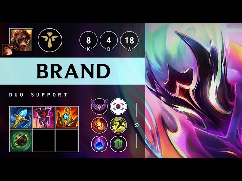 Brand Support vs Rakan - KR Master Patch 25.17