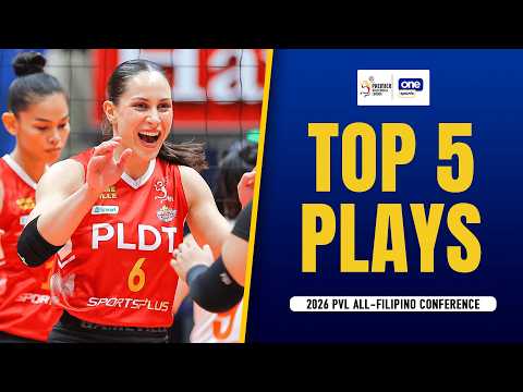 TOP 5 PLAYS | MARCH 5 | 2026 PVL All-Filipino Conference