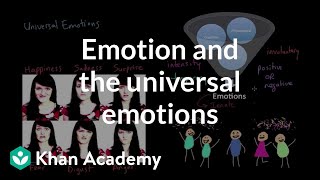 Three components of emotion and the universal emotions | MCAT | Khan Academy