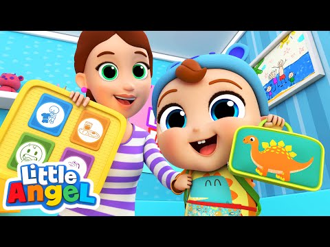 Getting Ready for School | Back to School Song for Kids | Little Angel Kids Songs & Nursery Rhymes