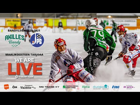 Bandyliigaa: Akilles - JPS välierä 24.2.2021 maalikooste