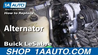 How to Replace Alternator 96-99 Buick LeSabre