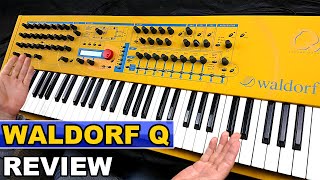 Video thumbnail for WALDORF Q - Synth Review, Sounds & Demo | A Powerful Digital Synthesizer From 1999 by synth4ever
