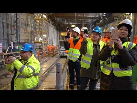 ZÜBLIN A/S - Project Copenhagen Metro: Tunnel Breakthrough