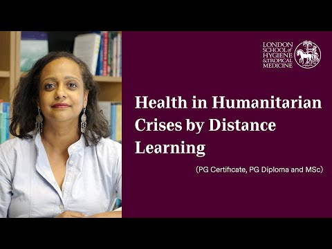 Health in Humanitarian Crises by Distance Learning