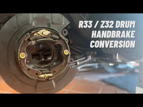 Nissan 180sx | R33/Z32 Drum Handbrake Conversion