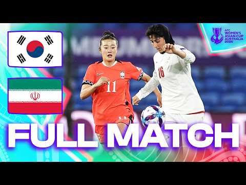 Korea Republic vs IR Iran | Full Match | AFC Women's Asian Cup™ 2026