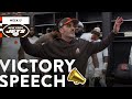 Kevin Stefanski's Victory Speech vs. New York Jets TNF | Cleveland Browns