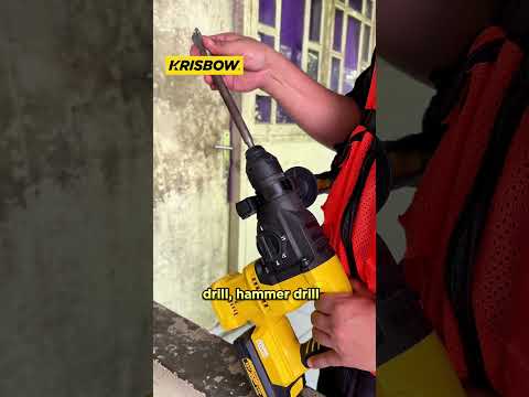 Gambar Krisbow Bor Listrik Rotary Hammer Cordless 26 mm Ircrh26 - Kuning