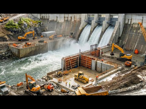 100 Days Building a $100 Million Giant Hydropower Dam – Ultra-Realistic Miniature Model!